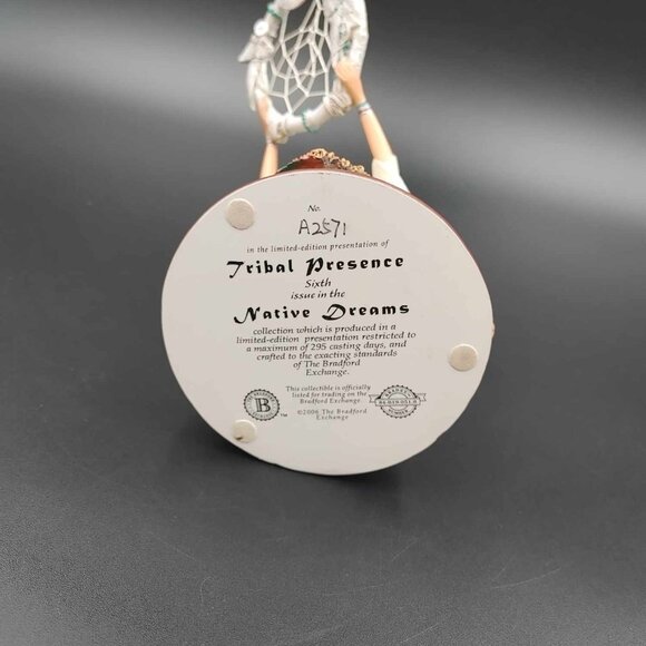 2006 Native Dreams Tribal Presence Dream Catcher Bradford Exchange Limited Ed - Picture 8 of 9